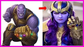 Siêu Anh Hùng Phiên Bản NỮ GIỚI  | SUPERHEROES AS FEMALE
