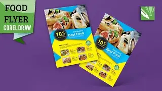 CorelDraw 2023  Flyer Design Template 