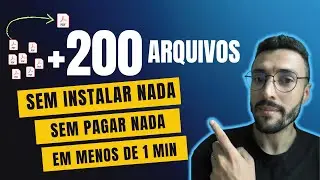 Como JUNTAR CENTENAS DE ARQUIVOS PDF EM UM ÚNICO ARQUIVO em 2026. Sem instalar nada.