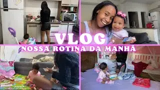 ROTINA DA MANHÃ COM MINHA BEBÊ DE 7 MESES