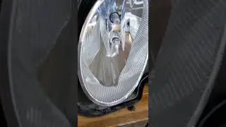 Mercedes-Benz W211 замена стекл фар, чистка и ремонт корпуса 
