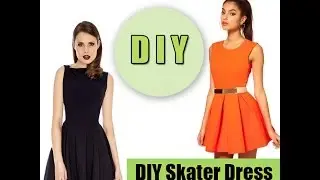 How to make a Skater Dress (easy)