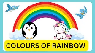 SEVEN COLORS OF RAINBOW | RAINBOW SONG FOR KIDS | KIDZEE