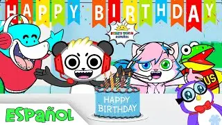 Combo Panda Feliz Cumpleaños FIESTA Sorpresa Juguete Caza. Comprando para micumpleaños.