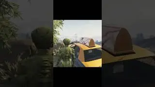 GTA V Online - NPC Taxi Driver Stuck