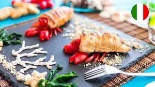 Merenda salata - Paguri di pasta sfoglia