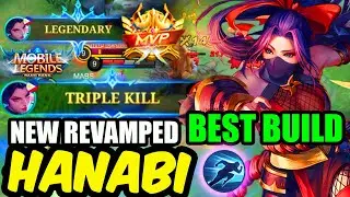 HANABI REVAMPED BEST BUILD GAMEPLAY - Mobile Legends
