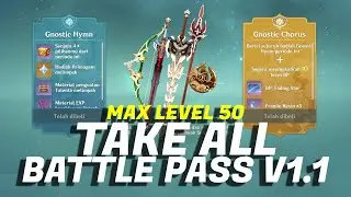 Battle Pass V1 1 Max Level 50 | Genshin Impact