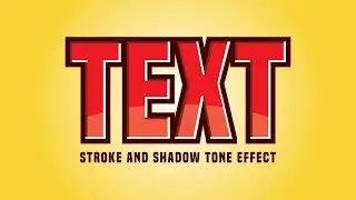 Graphic Batch 4E | Text Stroke and shadow Effect