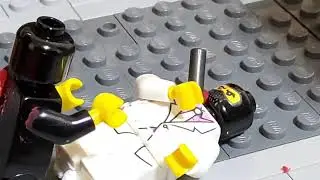 Lego  fight  scene : BLACK SUIT  GUY VS WHITE SUIT GUY