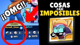 ¡¡¡ Cosas CASI IMPOSIBLES en BRAWL STARS !!! 😱⚠️