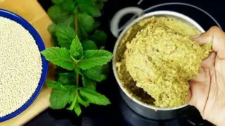 Simple  & Tasty Chutney Recipe | Urad Dal and Mint Chutney | Pudina Chutney  for dosa, idli, rice