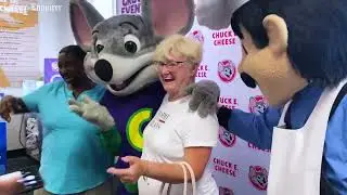 'My son is Chuck E. Cheese.' Remodeled entertainment center in Columbus has interactive dance floor