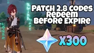 Patch 2.8 Livestream Codes! Redeem Now! | Genshin Impact