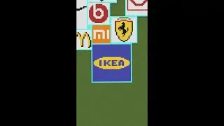 Minecraft satisfying IKEA logo #44: 