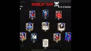 Handcap team ☠️ #eafc #fifa #fifamobile #eafcmobile