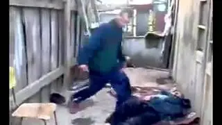 Драка алкашей