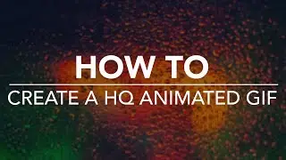 How-To: Make A GIF With Animated Text!