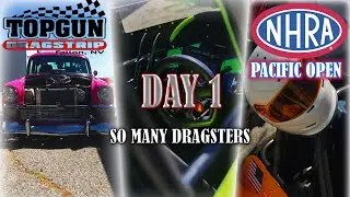 Motorsport Photography NHRA Open Day 1 / Top Gun Dragstrip / Canon EOS-R