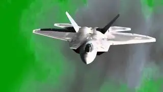 Green Screen Effects Fighter Jet HD