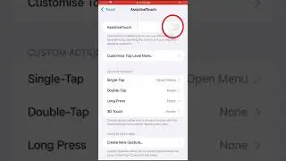 Assistive Touch on Iphone 7 Plus, All Iphone On Assistive Touch, Shortcut Home key #short #Apple