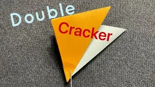 How to make a paper Double Cracker.