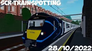 Trains At Rocket Parade 28/10/2022 - SCR Trainspotting - Roblox