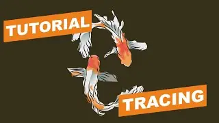 How to tracing Koi Slayer using Corel DRAW
