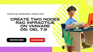 Oracle RAC | Hand's-On Practice | Create In fracture on VMWARE and install OEL 7.9
