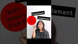 Compliment vs Complement #learnenglish #homophones #englishvocabulary #spoken #shorts #shortsindia
