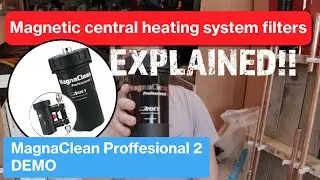 Magnetic central heating system filters | MagnaClean Professional 2