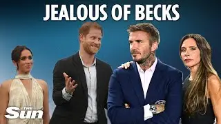 The Beckhams are everything Harry & Meg wish they could be - they're superstars, says royal expert