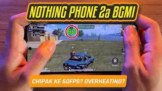 Nothing Phone (2a) BGMI TEST | Dimensity 7200 Pro 🔥🔥