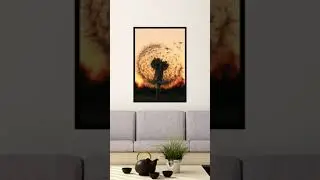 Quadros de Dente de Leão - Artes para Quadros prontas para imprimir - Decoração Diy - Faça e Venda