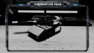 мини меркава мк 4 из лего /mini merkava mk 4 from lego