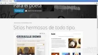 Crear BLOG gratis con WORDPRESS parte 1