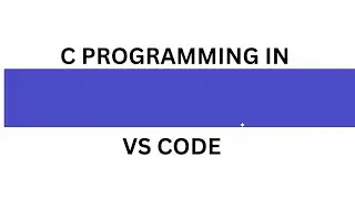 c programming in vs code | @codewithbv
