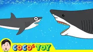 Legendary super megalodon story ㅣsea animals animationㅣCoCosToy