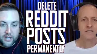 Permanently Delete Negative Reddit Posts