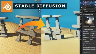 Amazing NEW AI Stable Diffusion For Blender, And It's FREE!!
