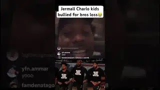 Jermall Charlo kids getting bullied for their uncles Jermell loss to Canelo 😭😭
