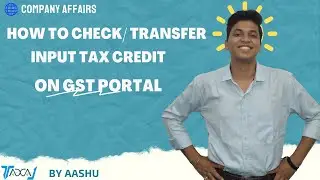 How to Check & Transfer ITC - Input Tax Credit on GST Portal | How to Take Input Tax Credit in GST