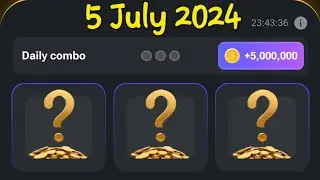 Hamster kombat daily combo today || 5 july 2024 || #hamsterkombat,