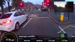 Morning commute with Honda Shadow VT125