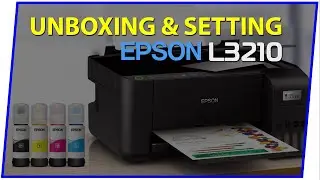 Unboxing Epson L3210 | setting review kelebihan