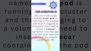 #shorts  CKA question 12 #cka #kubernetes #docker
