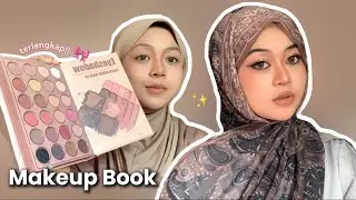 Tutorial Makeup Arabian Look | Pemula Cuma Pakai 1 Makeup Book 100K💸
