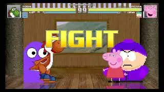 Mugen Yoshi & Bloo vs Peppa Pig & Cartman