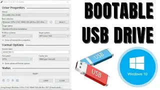 Create Windows 10 Bootable USB From ISO with Rufus for FREE