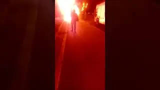 Горит магнум